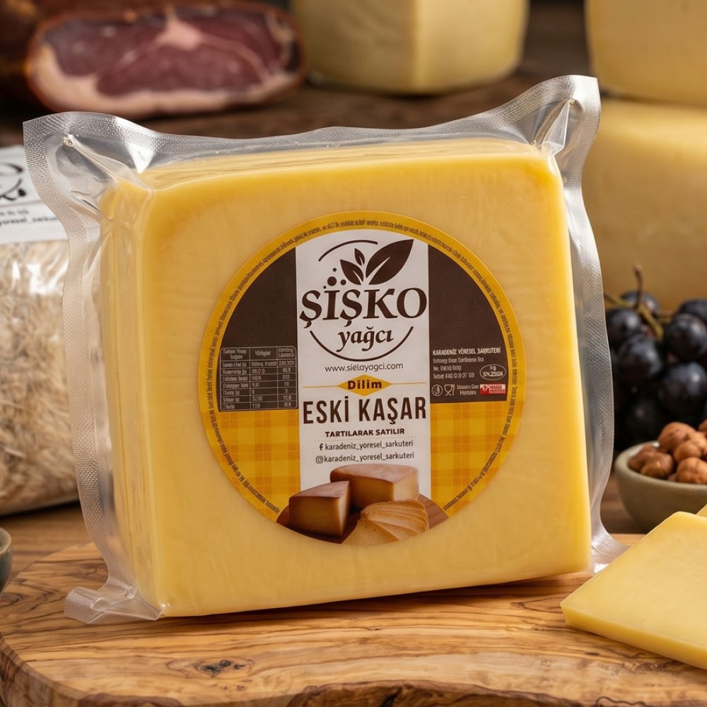 Şişko Yağcı Kars Eski Kaşarı 1000g
